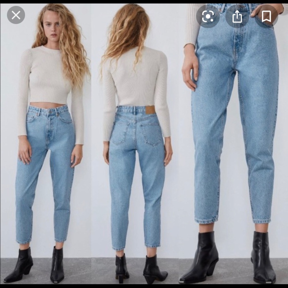 COPY - Zara high waisted mom jeans